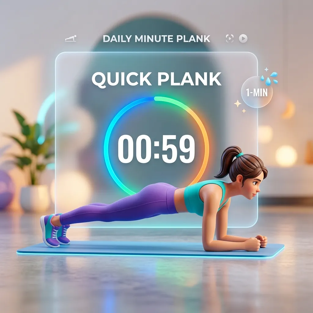 Illustration representing a 1 Minute Timer